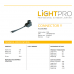 LightPro tápegység csatlakozó 12V